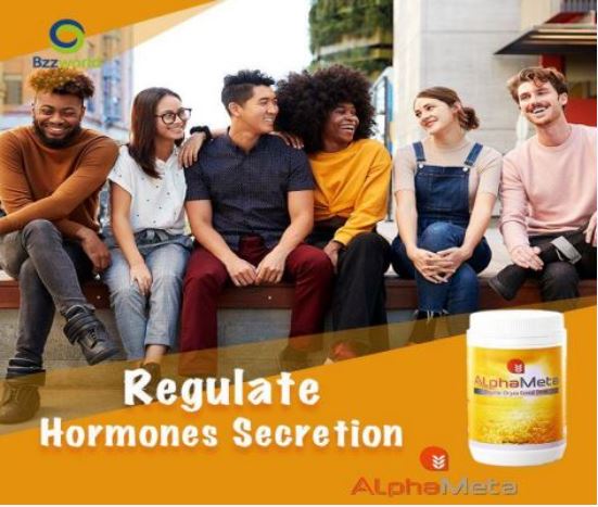 Alphameta regule la secretion
